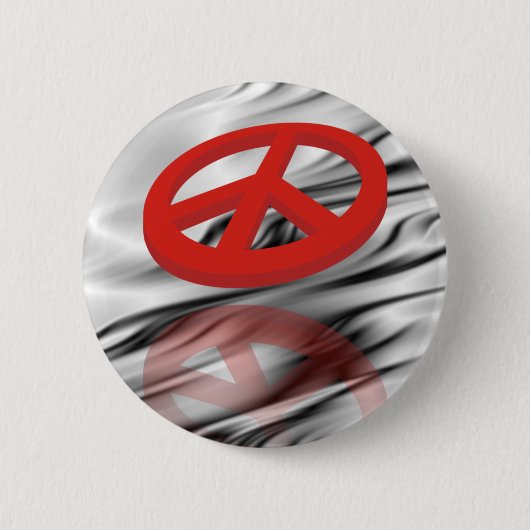 Peace 3D / reflexen Ronde Button 5,7 Cm (Voorkant)