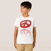 Peace 3D / reflexen T-shirt (Voorkant volledig)