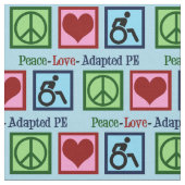 PEACE-adapter voor vredesliefde Stof (Close Up)