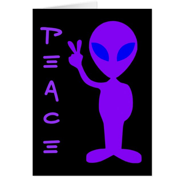 Peace Alien (Voorkant)