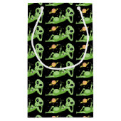 Peace Alien Gift Bag Klein Cadeauzakje (Achterkant)