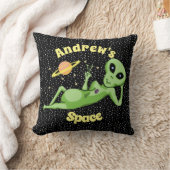 Peace Alien Square Pillow Kussen (Deken)