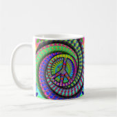 Peace and Flutterby Coffee Cup Koffiemok (Links)
