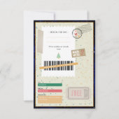 Peace and Joy Christmas Ticket Family Gift Coupon (Voorkant)