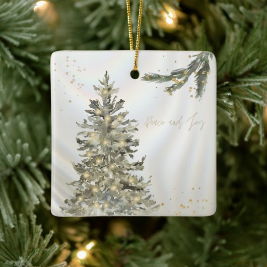 Peace and Joy Christmas Tree Ornament (Boom)