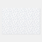 Peace and Joy Light Blue Holiday Photo Collage Inpakpapier Vel (Voorkant 3)