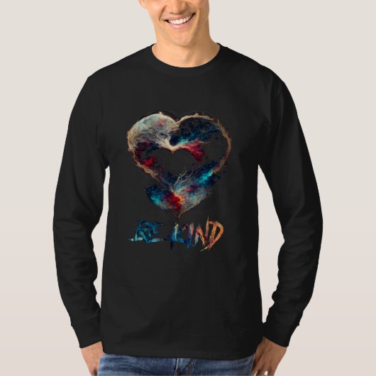 Peace and love be kind t-shirt (Voorkant)
