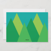 Peace and Love Christmas Kaart, Vakantie Kaart (Achterkant)