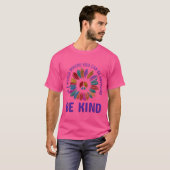Peace and Love Hippie Boho Be Kind  T-shirt (Voorkant volledig)