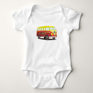 Peace and Love Hippy Bus Romper
