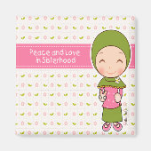 Peace and Love Magnet (Voorkant)