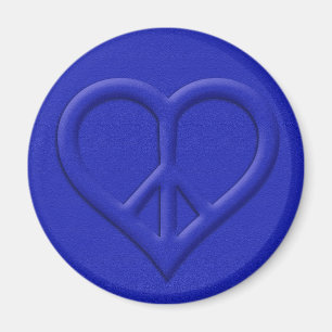 Peace and Love Magnet