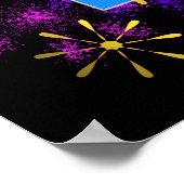 Peace and Love Poster (Hoek)