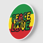 PEACE and LOVE, reggae style Grote Klok (Hoek)