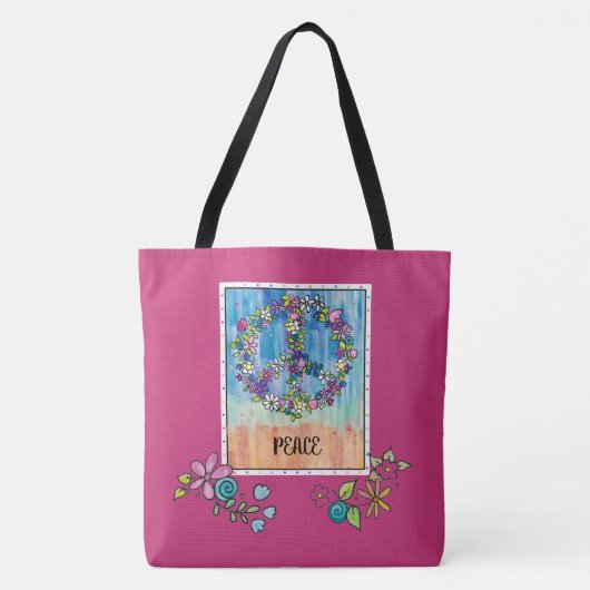 Peace and Love Tas (Voorkant)