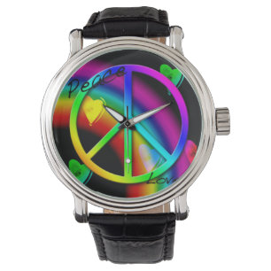 Peace and Love Watch Horloge