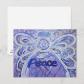 Peace Angel-Briefkaart Briefkaart (Voorkant / Achterkant)