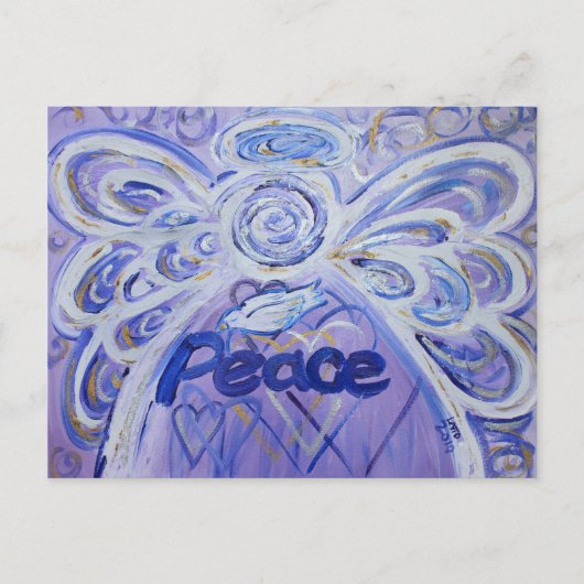 Peace Angel-Briefkaart Briefkaart (Voorkant)