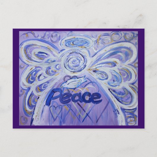 Peace Angel-Briefkaart Briefkaart (Voorkant)
