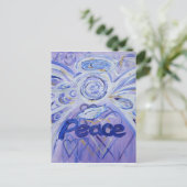 Peace Angel-Briefkaart Briefkaart (Staand voorkant)