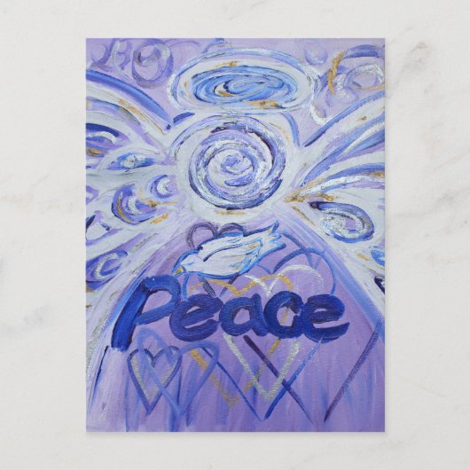 Peace Angel-Briefkaart Briefkaart (Voorkant)