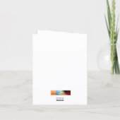 Peace Angel Card by Alicia McDaniel Fine Art Bedankkaart (Achterkant)