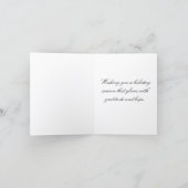 Peace Angel Card by Alicia McDaniel Fine Art Bedankkaart (Binnen)