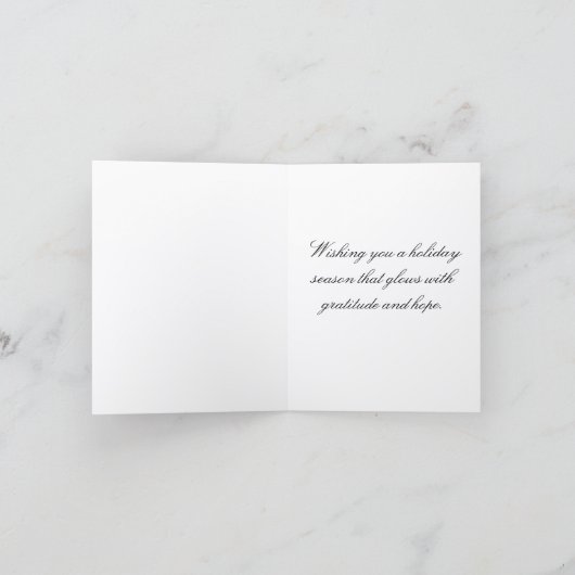 Peace Angel Card by Alicia McDaniel Fine Art Bedankkaart (Binnen)