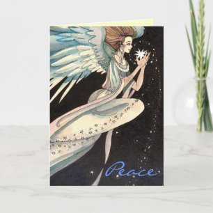 Peace Angel Christmas Kaart