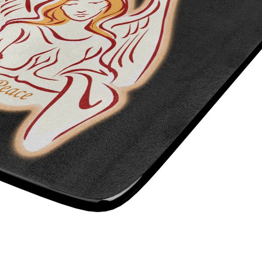 Peace Angel Cutting Board Snijplank (Hoek)