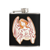 Peace Angel Flask Heupfles (Voorkant)