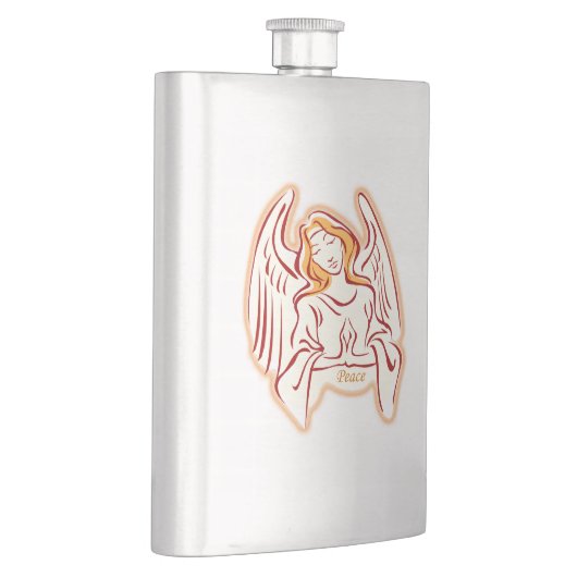 Peace Angel Flask Heupfles (Rechts)