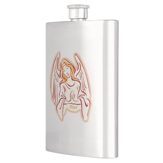 Peace Angel Flask Heupfles (Links)