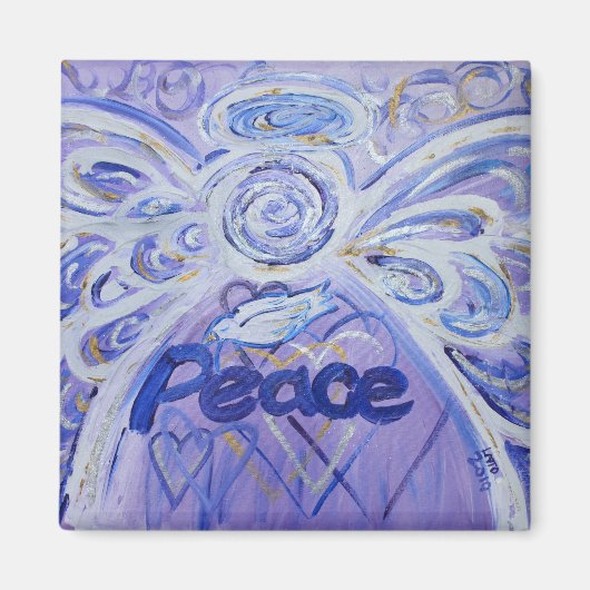 Peace Angel Magnet (Voorkant)