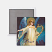 Peace Angel Magnet 4 van een set van 4 (Voorkant / Achterkant)