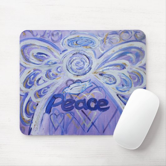 Peace Angel Mousepad Muismat (Met muis)