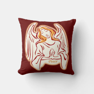 Peace Angel Reversible Pillow Kussen