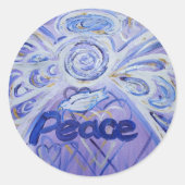 Peace Angel Sticker (Voorkant)