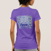 Peace Angel T-Shirt (Schilderen op rug) (Achterkant)