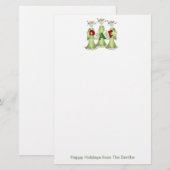 Peace Angels Stationery Briefpapier (Voorkant / Achterkant)