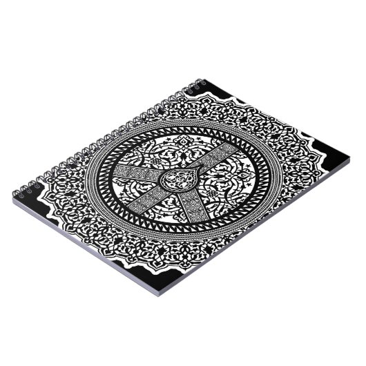 Peace Arabesque-laptop Notitieboek (Linkerzijde)