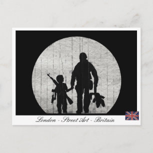Peace Art - Londen, Groot-Brittannië Briefkaart