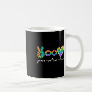 Peace Autism Love Infinity Symbol Autisme Awarenes Koffiemok