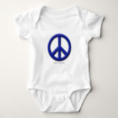 Peace Baby Creeper Romper (Voorkant)