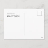 Peace Baby Doodle Pine Kerstboom Cadeaus Feestdagenkaart (Achterkant)