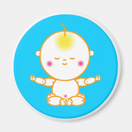 PEACE BABY Magnet (Voorkant)