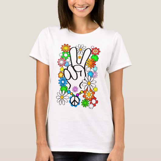 Peace, Baby! T-shirt (Voorkant)