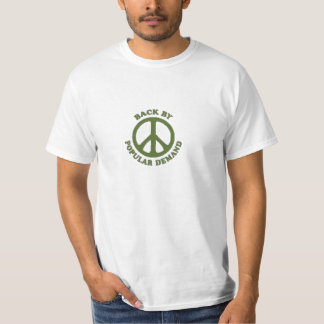 Peace Back-upwaarde T T-shirt