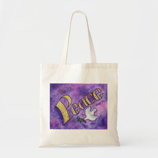 Peace Bag Tote Bag (Voorkant)
