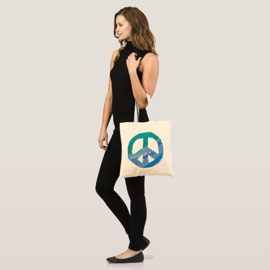 Peace Bag Tote Bag (Voorkant (model))